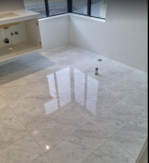 GibTilingPerth's tweet photo. The company was quick to respond to my questions. My tiler Sam who laid our marble floor tiles and porcelain wall tiles was really a hardworking trademan very efficient, reliable, punctual and friendly you can't go wrong hiring them. 👍  Luqman from local guide customer review. https://t.co/SN9lNUfjGq