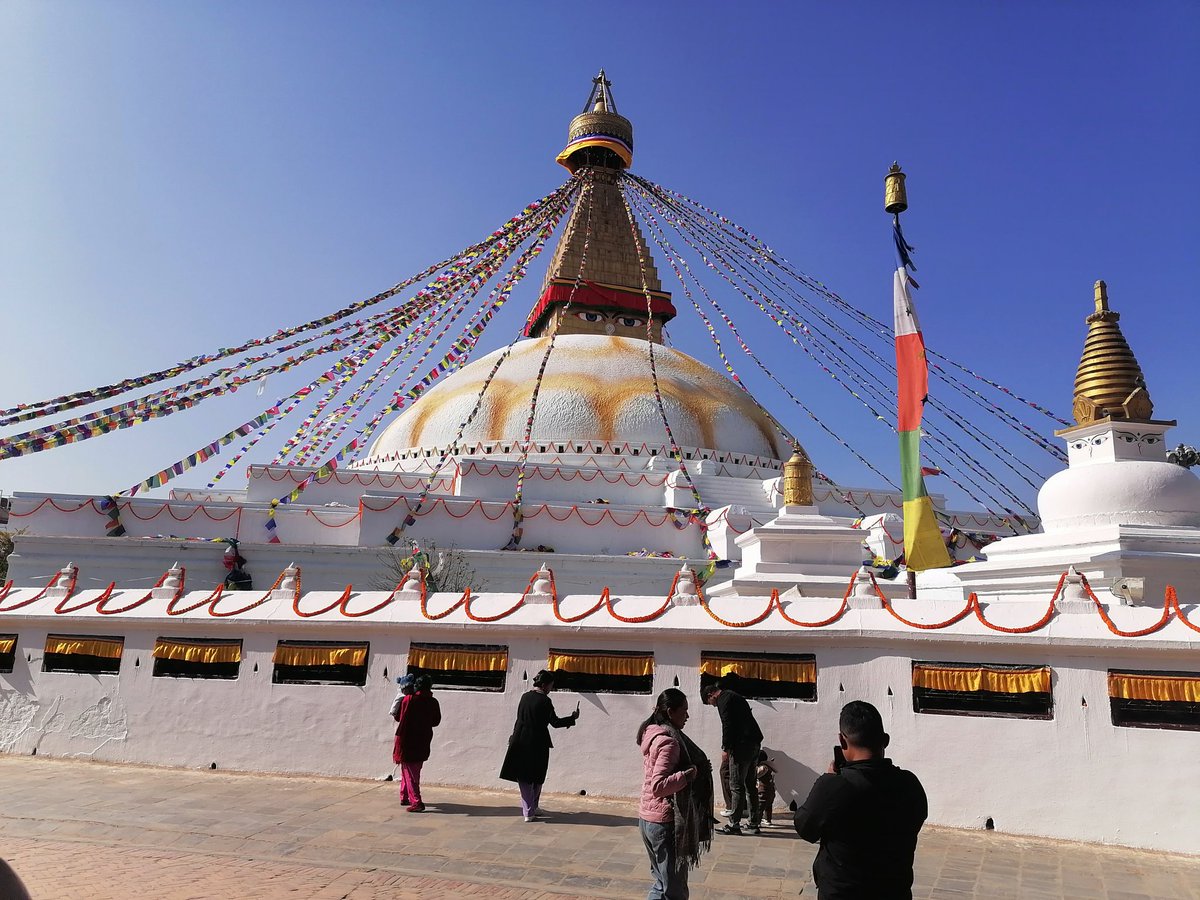 Doesn't matter how many time you been it looks stunning #boudhanath#Nepal#gadv