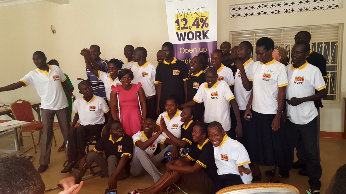 In 2022 we completed @wecanworkug, our disability inclusion initiative in 🇺🇬 Not only has it trained a whole generation of young people with disabilities to become Disability Inclusion Facilitators, but it has also opened up employment opportunities for people with disabilities!