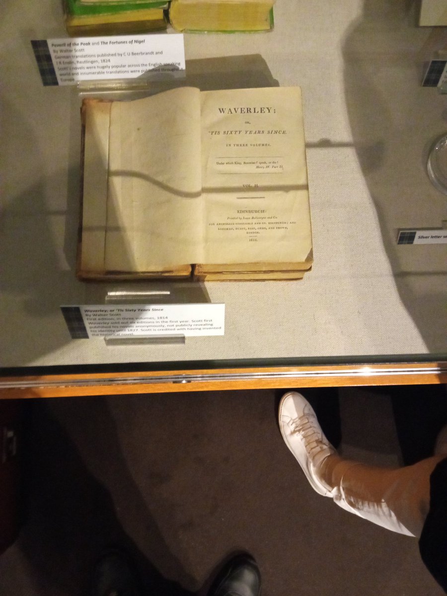 Edinburgh, The Writers' Museum, Scotland🏴󠁧󠁢󠁳󠁣󠁴󠁿

They have the first edition of Walter Scott's 'Waverley' from 1814.🙂

📸 my own photo

@edinburgh @edinburgh247 @EdinburghLive_ @Edinburgh_CC @Scotland @BBCScotWeather @HoganSOG @NeilDrysdale @ArgyllSeaGlass  @whereisthiss_ #Scotland