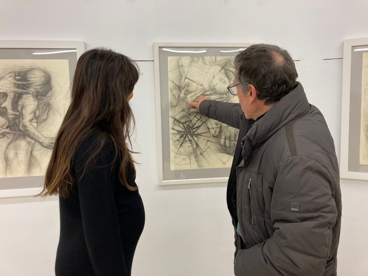antonimiro's tweet image. Anit es va inaugurar la mostra #Dibuixos de Joan Castejón @castejon_obra que es podrà visitar fins al dia 24 de març al @CCOvidiMontllor #Alcoi lesmuntanyes.com/2023/01/31/dos…