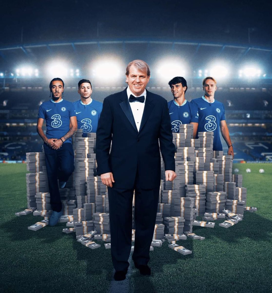 SW6LionsTV's tweet photo. Todd Boehly, some silly spending in the summer, but your January transfer window has been incredible👏 #UTC #INTOEM https://t.co/KvQthjGhF8