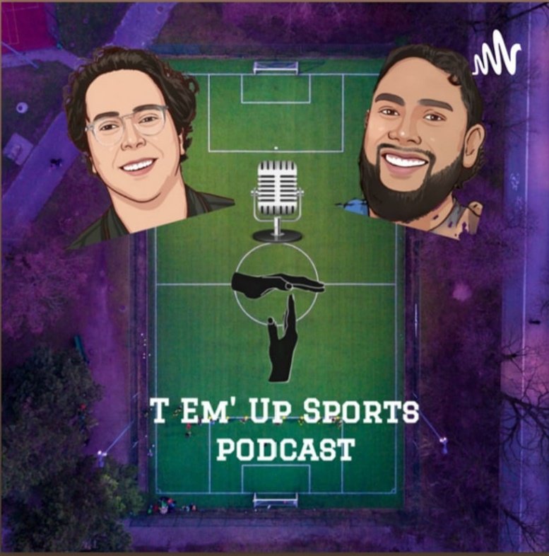 Follow our good buddies <a href="/TEmUpPod/">T Em Up! Sports Podcast</a> and listen to them on Spotify, Apple or Google podcasts for everything SPORTS, banter and funny off topic tangents! ⚽🏈🏀⚾