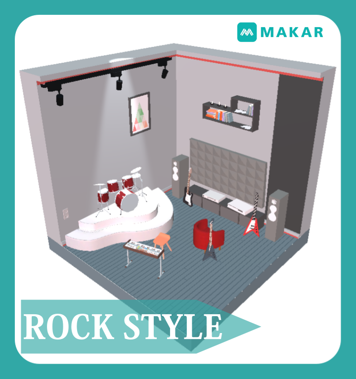 MAKAR_JP's tweet photo. MAKARでメタバース部屋自作してみて！🏠🔥
内蔵されている素材の中で色んな3Ｄ家具があるから、
自分のスタイルを創ろ#XR 🛏️🪑🪜🚪🪟

👉🏻 今すぐダウンロードしてみて：https://t.co/gJUng6WmnG

#MAKAR部屋  #メタバース  #3D素材  #AR #VR #XR https://t.co/ENAoiV5j6j