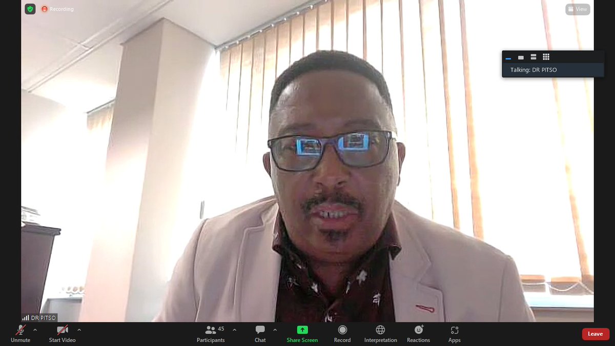 'Every SADC Member State has a duty to collect, collate, compile and analyse GBV data to...inform policies and programmes at regional and national level...' Dr J. Pitso, Head Gender Unit, SADC Secretariat