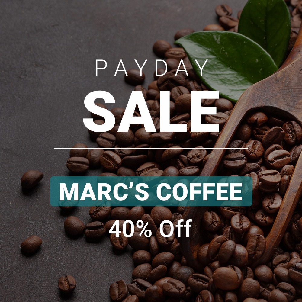 Somethingsbrwng's tweet photo. We are kickstarting FEBRUARY COFFEE PAY DAY SALE today. Grab 40% Off on selected Marc’s Coffees today, Valid only for today!
#coffeetime #homebrewing #coffeelover #coffeeaddict #coffeehomebrewers #allthingscoffee #onestopcoffeeshop #coffeelove #coffeepreferences https://t.co/8U6aJIBXk3