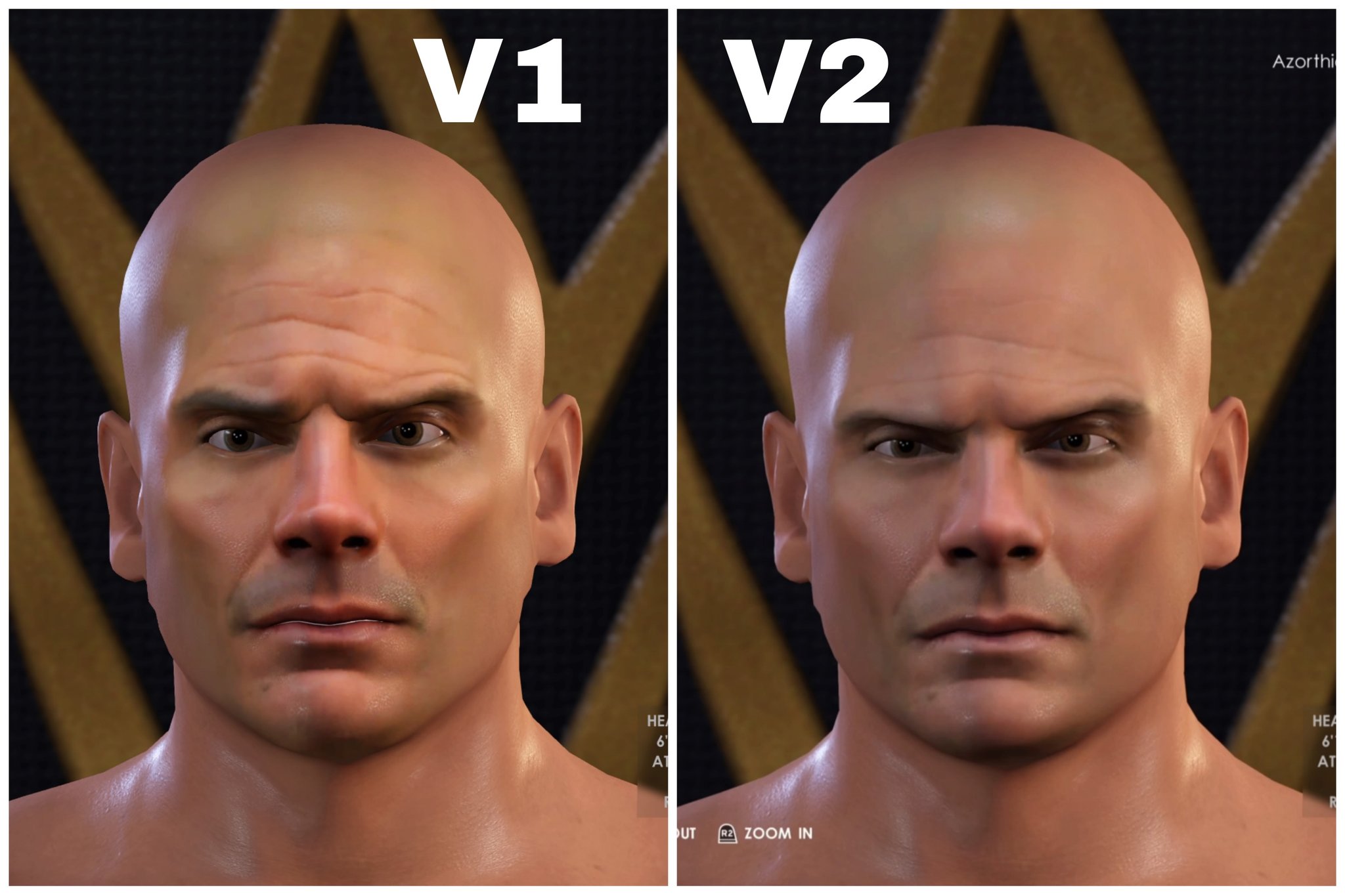 WWE 2K22 TEXTURE UPDATE V1