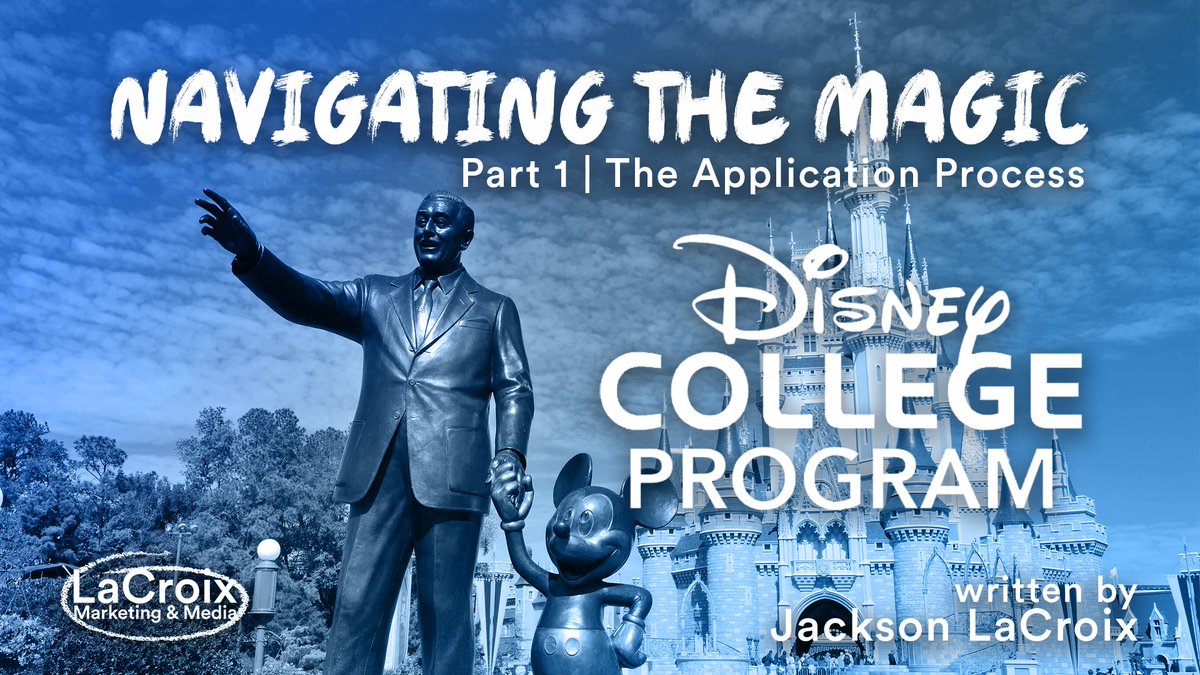 Excited to announce the release of my latest LinkedIn article: "Navigating the Magic: My Journey through the Disney College Program - Part 1: The Application Process."

linkedin.com/pulse/navigati…