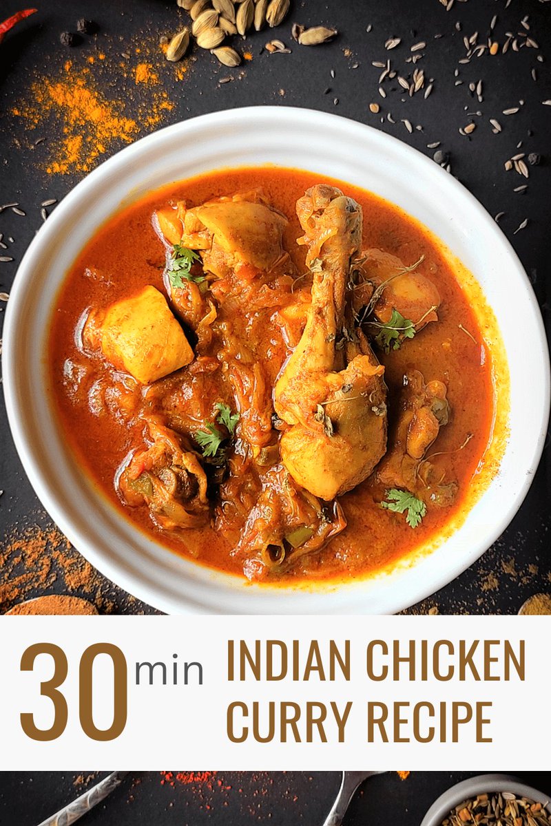 gravyflavour's tweet photo. Authentic Indian Chicken Curry Recipe
#recipes #RecipeOfTheDay #dinner #chickens 

https://t.co/eyaXDb8g9B https://t.co/6DrHwXPNiL