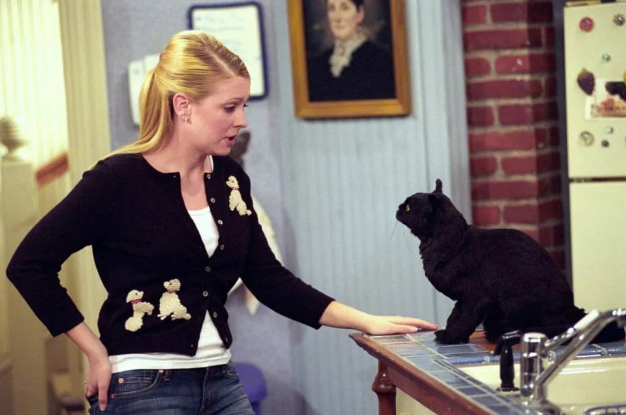 Happy birthday to Melissa Joan Hart, star of the television series \Sabrina the Teenage Witch\ (1996 2003). 