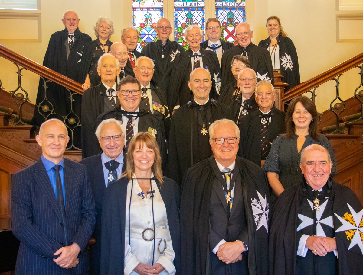 stjohn_wa's tweet photo. The Honourable Chris Dawson AC APM, Governor of WA has been admitted as a Knight of Grace in the Order of St John, and installed as the Knight Commander of the Commandery in Western Australia. https://t.co/sLlUSWOba3