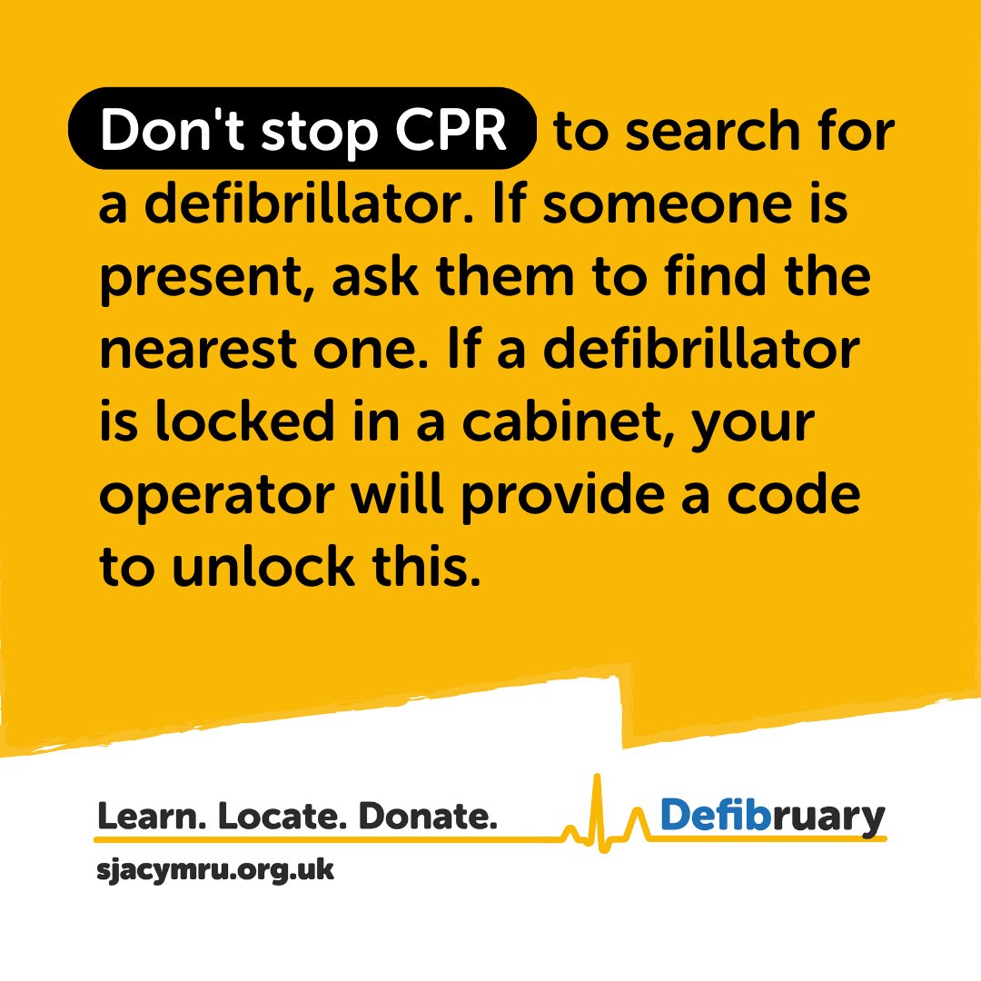 Every February, we highlight the importance of defibrillators with our annual #Defibruary campaign. Defibruary aims to enhance the health and wellbeing of communities in Wales by encouraging people across the country to become more defibrillator aware.👇 bit.ly/3JjR85y