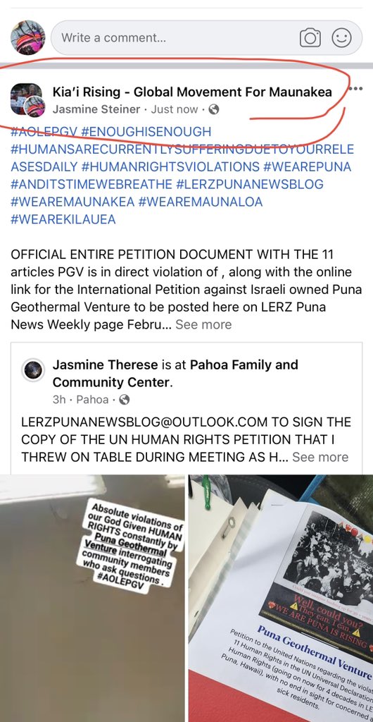 #YOURTIMEISUPPGV #HUMANRIGHTSVIOLATIONS #UNARTICLESOFHUMANRIGHTS #ENOUGHISENOUGH #PEOPLENEEDHELP #WEHAVENOGOODAIR #WEDEMANDACTION #WEAREPUNA #ITSTIMEWEBREATHE entire official document and statement with petition to be published online February 5 2023 , Lerz Puna News Weekly on FB