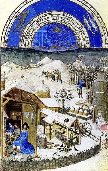 February #TresRichesHeures #LimbourgBrothers #Feb1