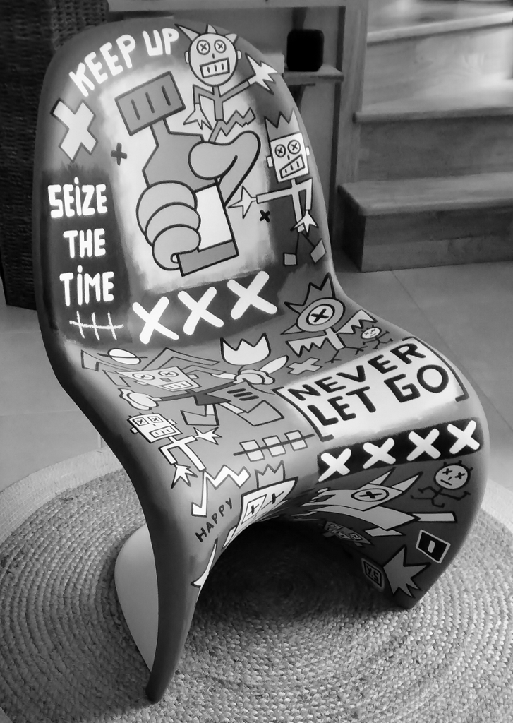 YannSciberras's tweet photo. "Never Let Go" - Customisation of a Vitra chair - Yann Sciberras 2023.
#vitrachair #customchair #vitracustompaint #yannsciberras #paintingonobject #uniqueartpiece #artcollector #artgalleries #luxe #lartillerie #artdesign #neverletgo #homedesignideas #art #artworks https://t.co/vPuQ0LLa50
