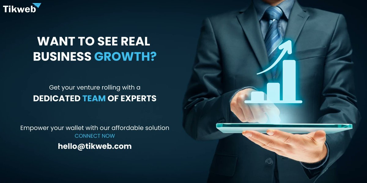 TikwebApS's tweet image. Have you ever imagined the advantages of having a dedicated team by your side? 🤔

Let&apos;s team up and bring your product to new heights with a dedicated DEV squad. 🚀

📞 Book your free strategy session now at tikweb.com (no fees, no hidden costs)

#outsourcing