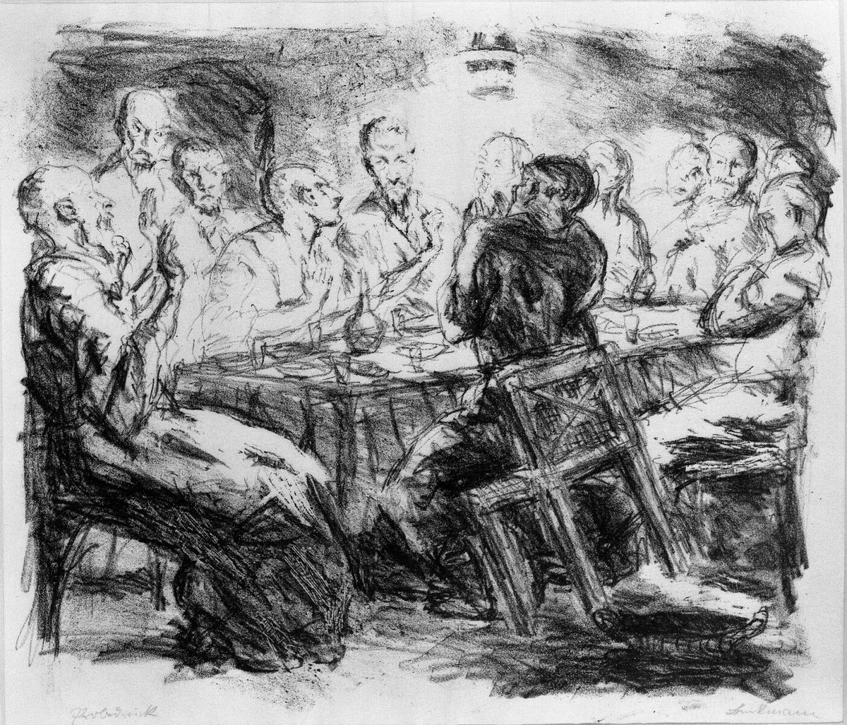 artistbeckmann's tweet photo. Max Beckmann, The Last Supper (Das Abendmahl), 1911 #museumarchive #maxbeckmann https://t.co/Qsjk0DI6Tb https://t.co/lxSTxvyniF