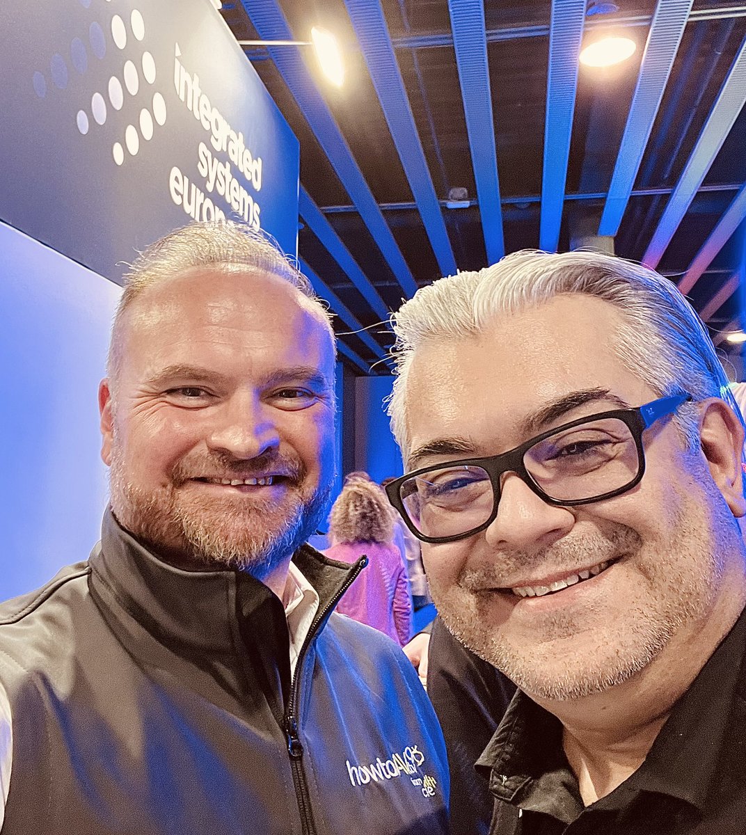 Amazing to catch-up with so many #avtweeps friends on Day 1 of #ise2023 yesterday!
Now I know you can't have favourites, but if could...

#howtoav #avintheam #avintegration #howtovideo 
Let's see who we can catch-up with at the show today?..