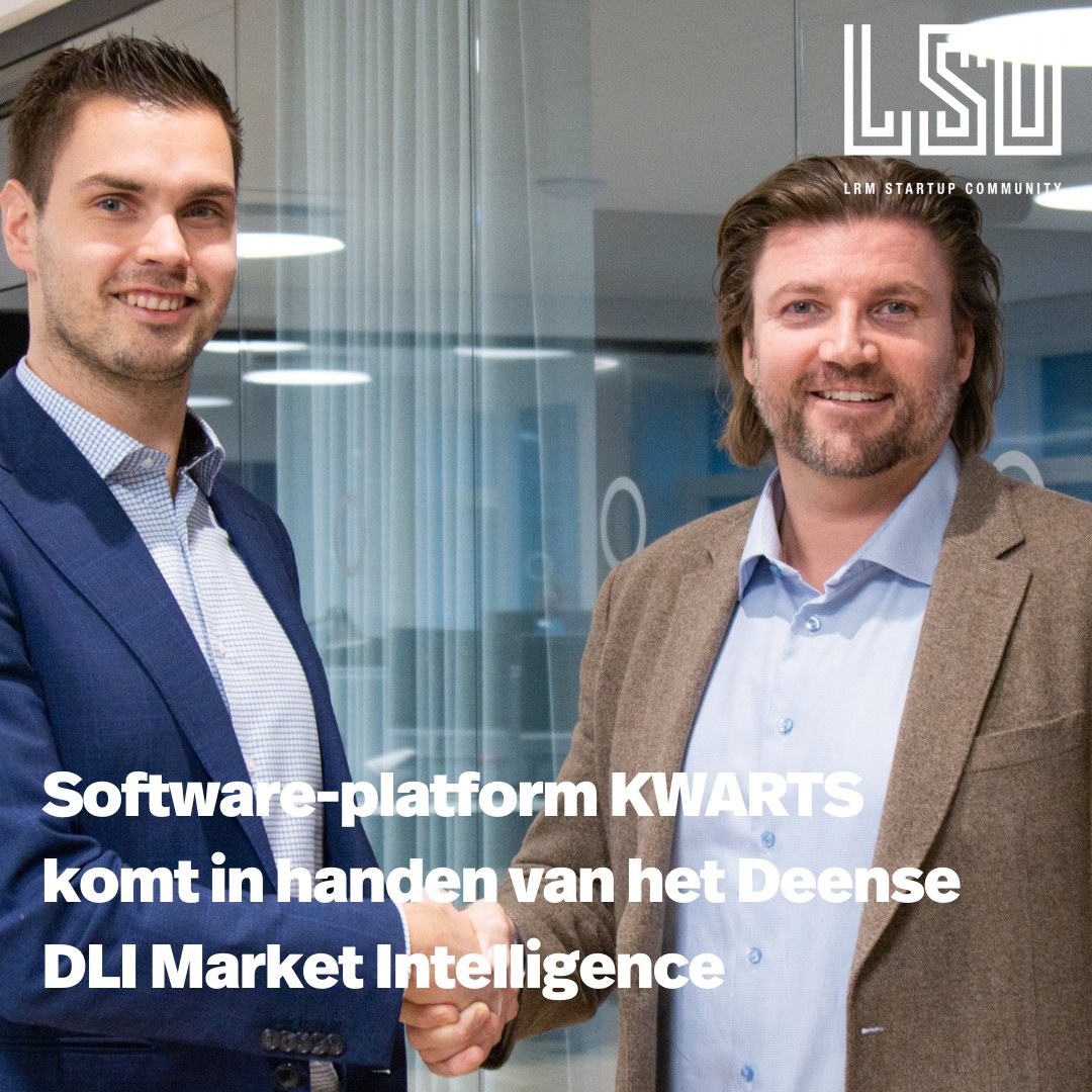 KWARTS heeft haar activiteiten overgedragen aan het Deense DLI Market Intelligence (DLIMI) dat het softwareplatform internationaal zal gaan commercialiseren. De overdracht wordt voltrokken in het eerste kwartaal van 2023. 

ow.ly/9KAW50MGlyy