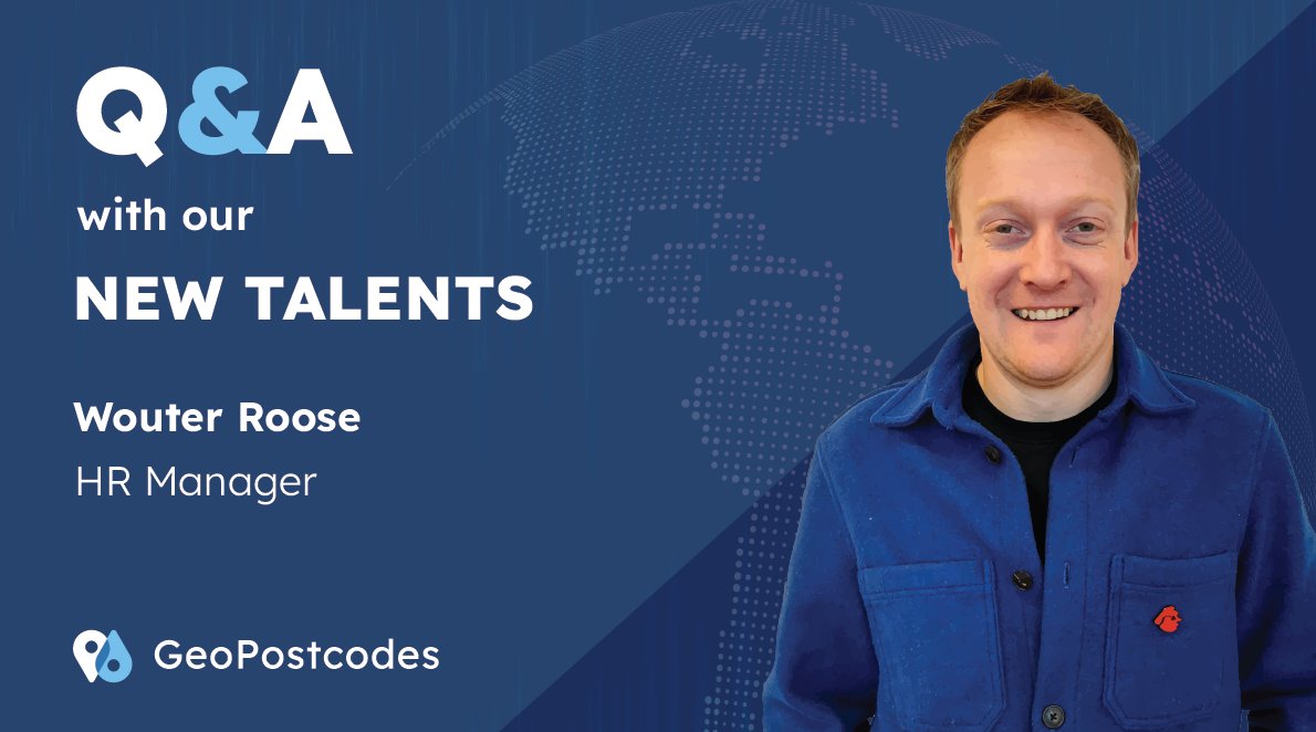 GeoPostcodes's tweet image. 👋 Moving from Ghent, we introduce our new HR Manager Wouter!

He will help strengthen #GeoPostcodes with his experience in recruiting talents and increasing engagement.

Welcome to the team!