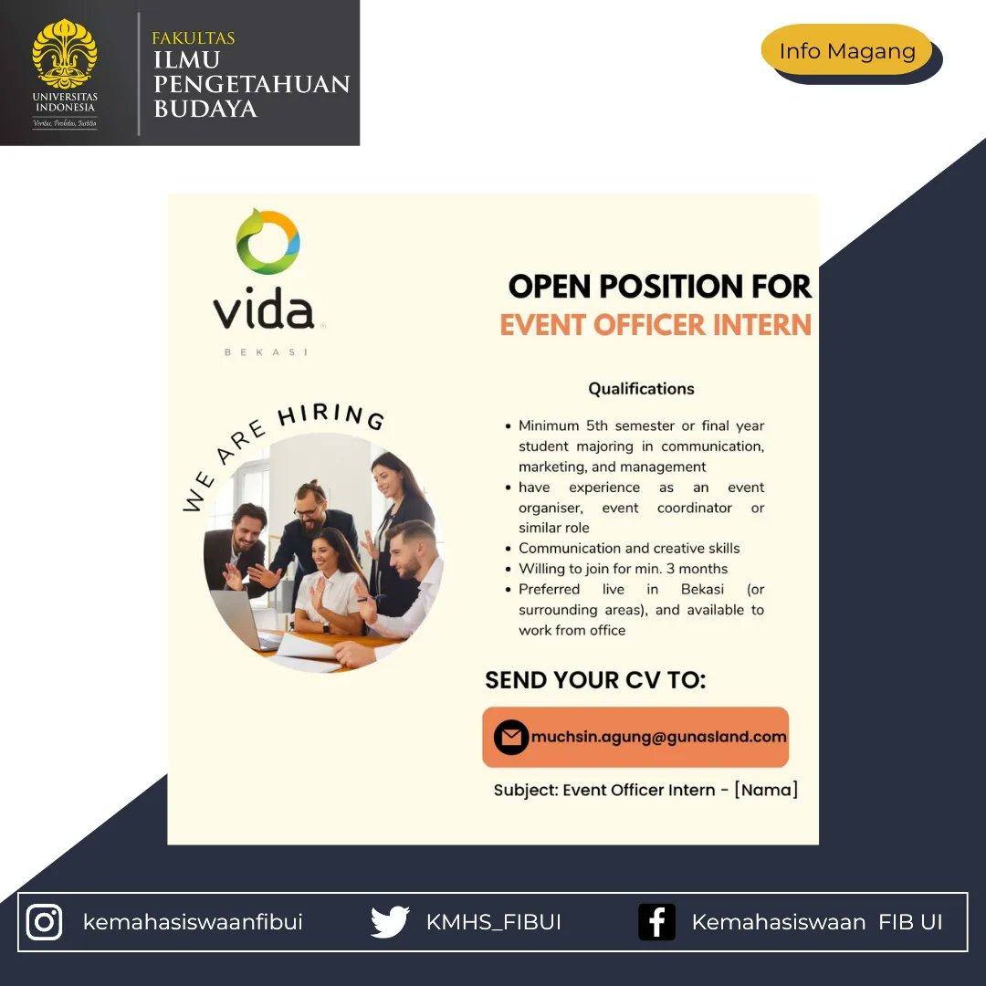 Kemahasiswaan FIB UI tweet media