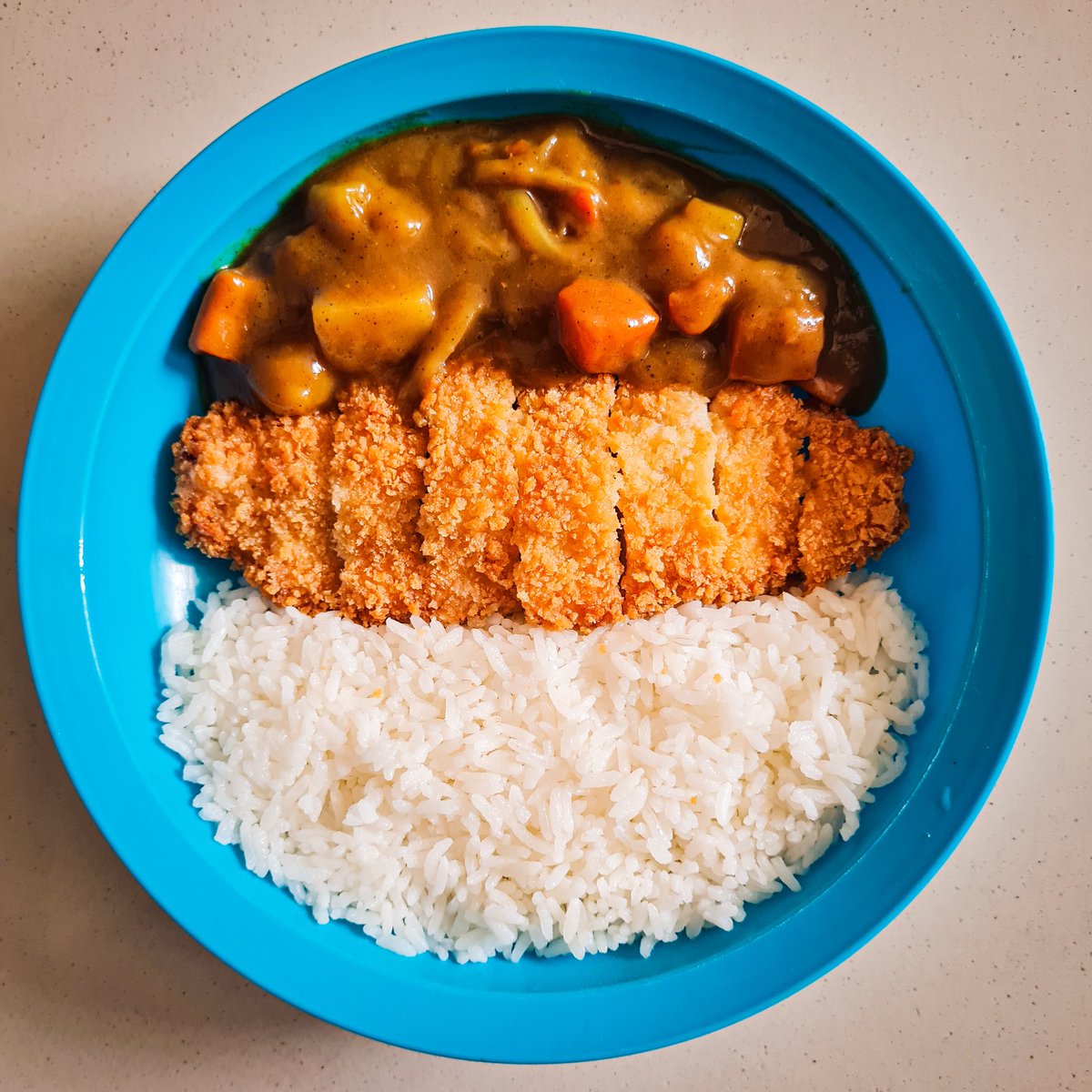 from this to this akhirnya hari ini (agak) produktif nyobain masak chicken katsu pake saran resep dari bunda onlen kita semua <a href="/couvaille/">ajeng</a> trus curry nya pake instan ajah wkwk semoga ga masuk pressure test