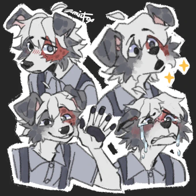 stickers with funny faces 