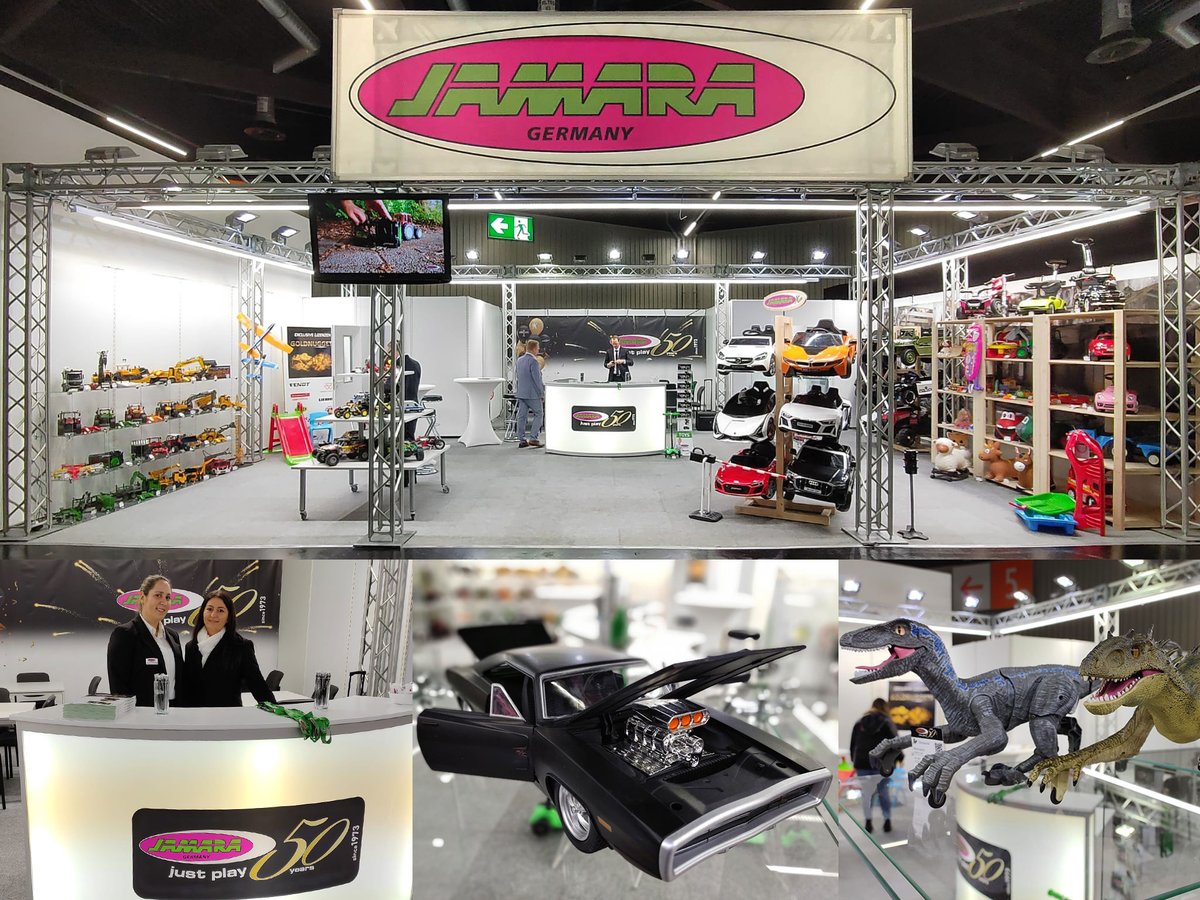 Jamara_Germany's tweet photo. Es ist soweit. Heute ist der erste Tag @Spielwarenmesse . Nach zwei langen Jahren geht’s heute endlich wieder los. Wir freuen uns auf euch. Kommt vorbei Halle 6 / B-01 

#spielwarenmesse #toyfair #toys #nürnberg #messe #justplay #jamara https://t.co/a4uSvszWK3