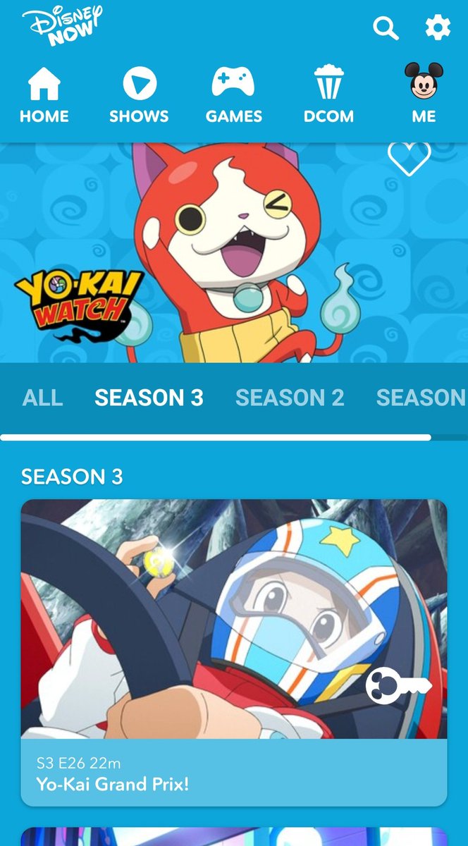 Genuinely so wild to me how ALL of the Yokai Watch Dub is on DisneyNow