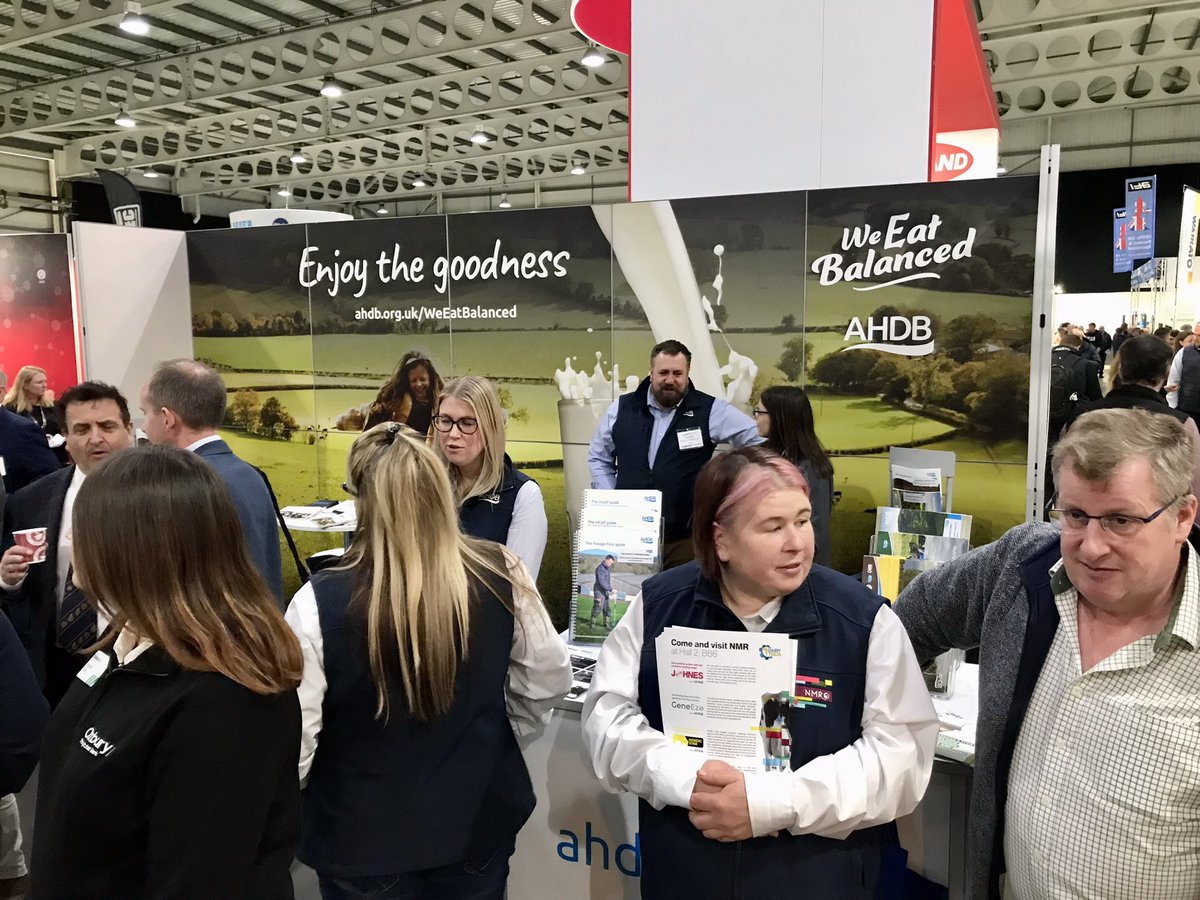 AHDB_Dairy's tweet image. Are you at @Dairy_TechUK today? Come and see us on our stand in Hall 2 next to the Dairy Hub #DairyTech