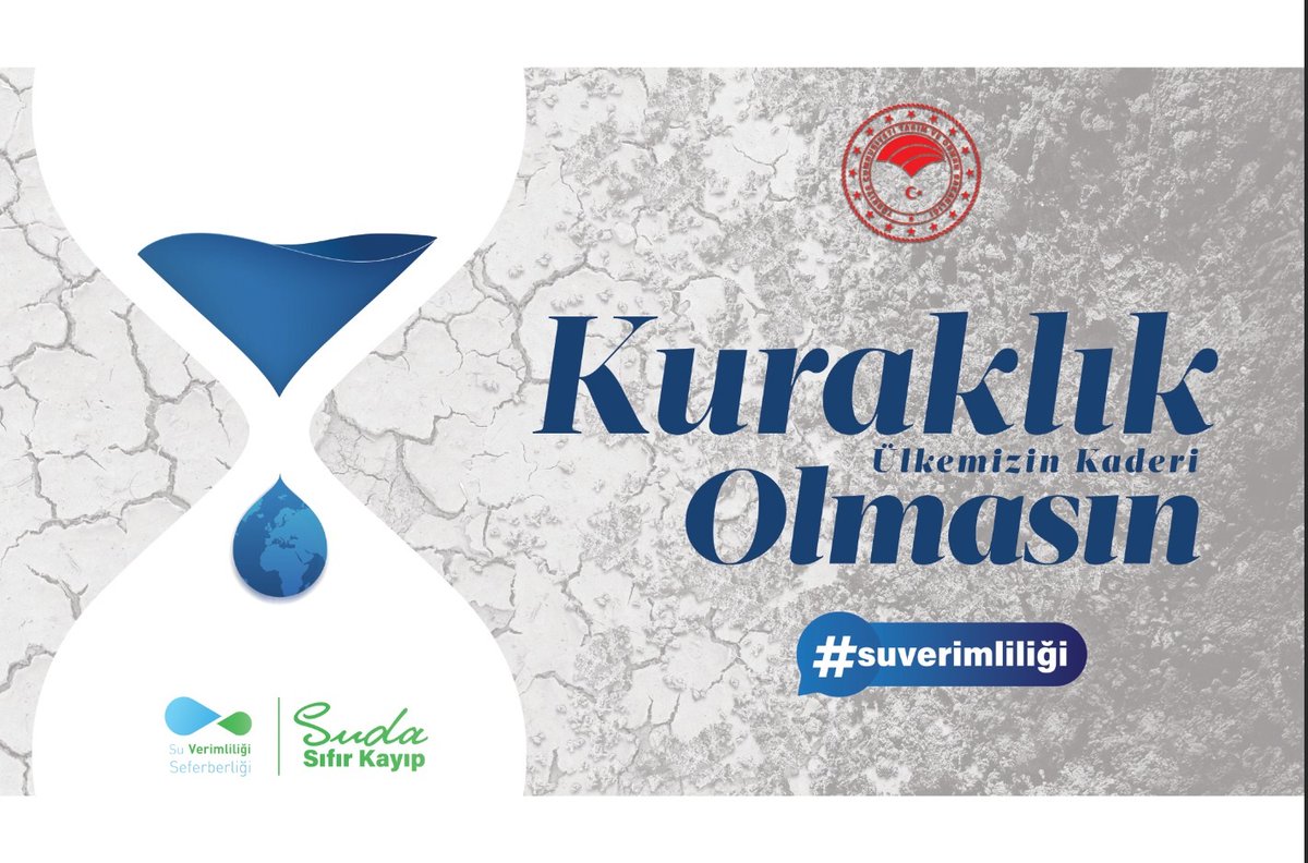 İsraf etme, tasarruf et.

Kuraklık Ülkemizin Kaderi Olmasın

#SudaSıfırKayıp #SuVerimliliği #SuVerimliliğiSeferberliği