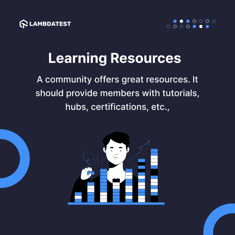 testmuai's tweet photo. The power of a community can be life-transforming. It opens up new opportunities and is a constant source of knowledge and guidance. #LambdaTestCommunity is for QA testers and developers who want to learn from each other and create a positive impact.
Join ⬇️
#LambdaTestYourApps
