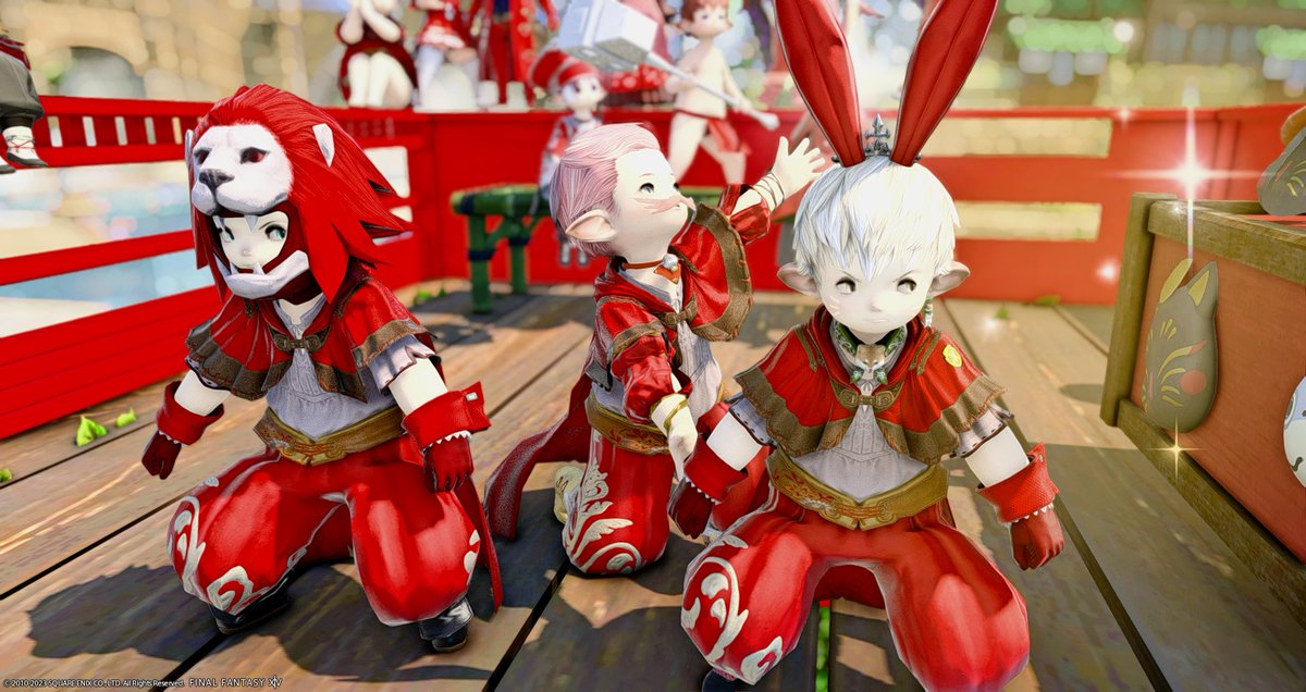 abcdeFeng's tweet photo. Happy Lunar New Year! #lalahellfc #FFXIV #FF14 #FFXIVScreenshots #GPOSERS https://t.co/tXZoKq8Ooj