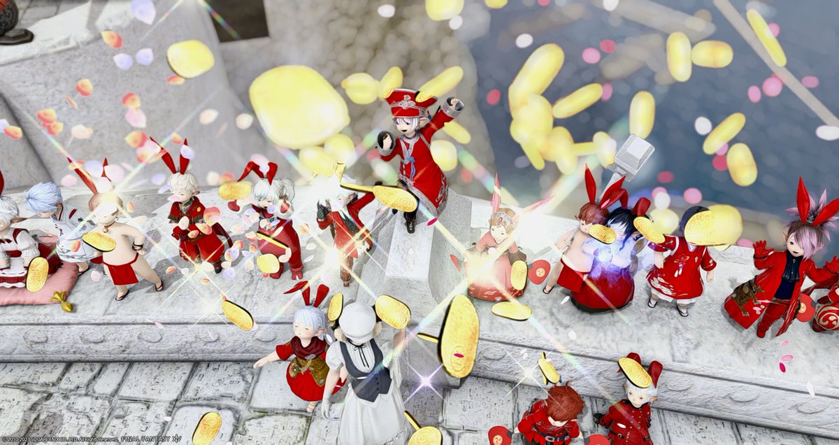 abcdeFeng's tweet photo. Happy Lunar New Year! #lalahellfc #FFXIV #FF14 #FFXIVScreenshots #GPOSERS https://t.co/tXZoKq8Ooj