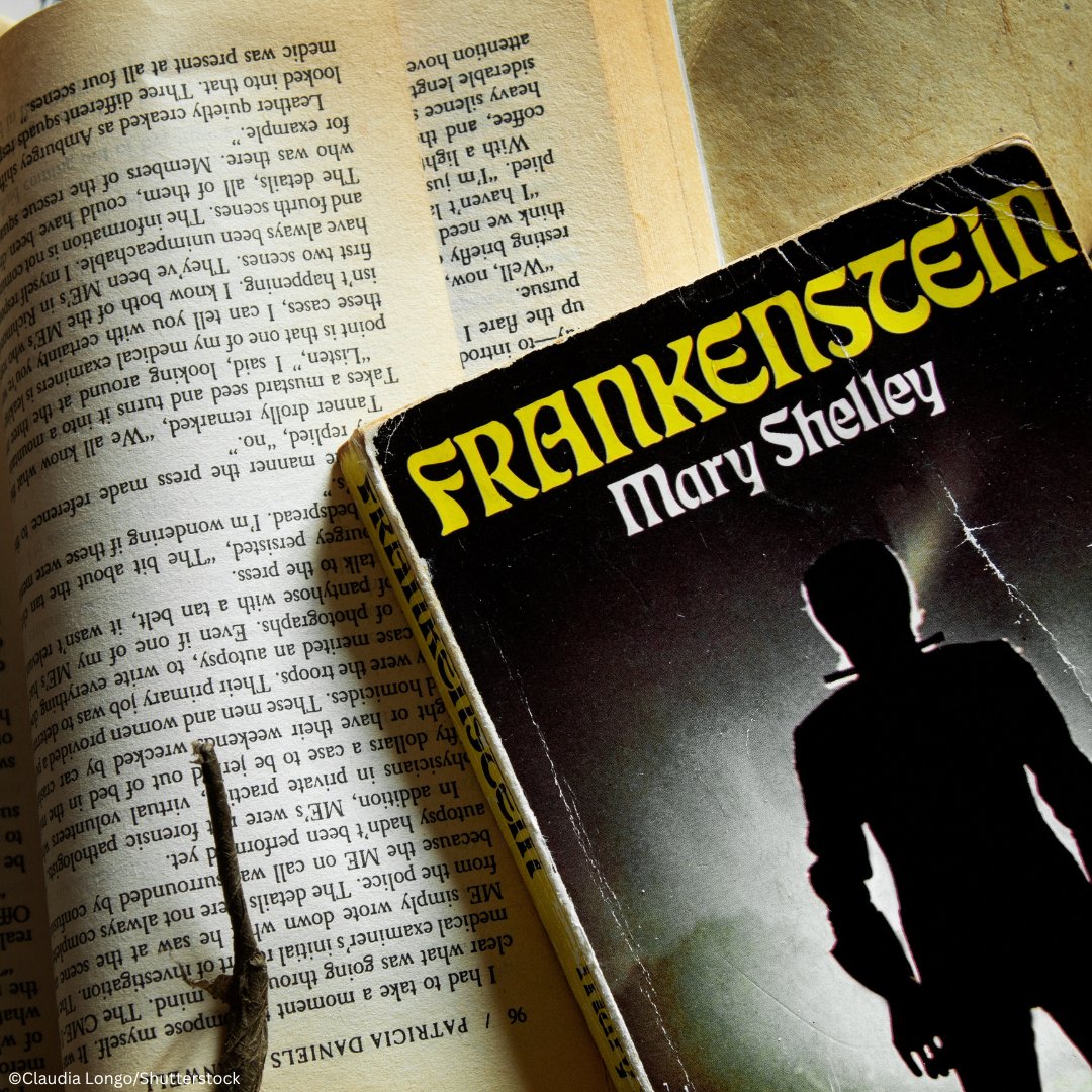 With Frankenstein, Mary Shelley launched a revolutionary novel.

A 200-year-old story about the morality and ethics of science, which still confronts us with these questions today.

Today we pay tribute to the precursor of science fiction, who died #OnThisDay in 1851.