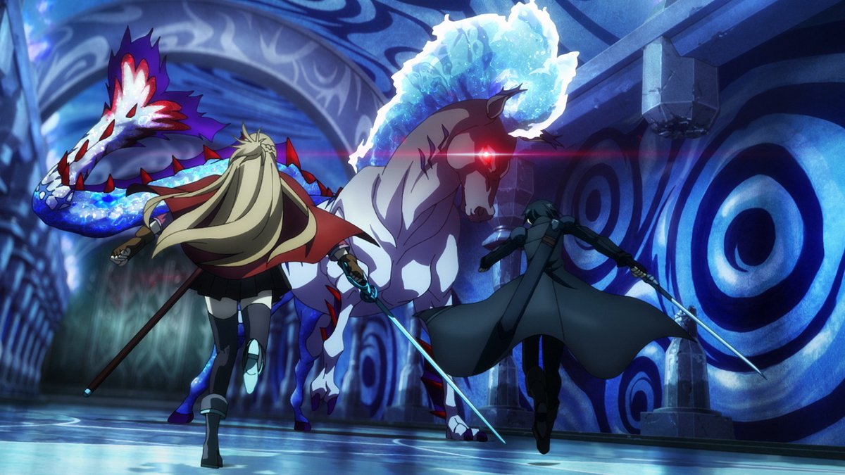Crunchyroll's tweet photo. Located in the UK? It's time to see Sword Art Online the Movie -Progressive- Scherzo of Deep Night in cinemas.

See the film in English sub and dub beginning today. 

🗡 TICKETS: https://t.co/8BMnKxkHXH https://t.co/05JeU2nmh2