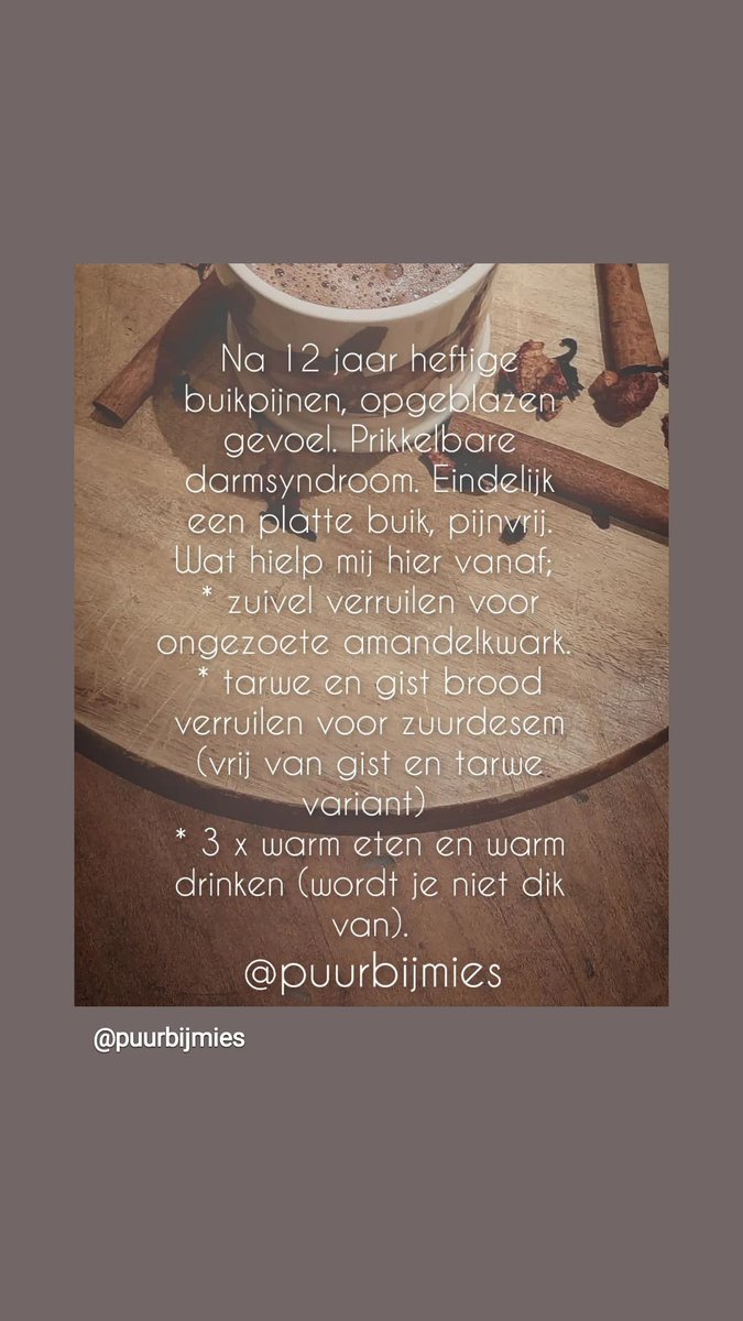 Heftige pijnlijke buikkrampen, mijn buik opgeblazen alsof ik zwanger was, heftig confronterend. 12 jaar lang, teisterde dit mijn leven. Ik had geen idee hoe ik hier ooit vanaf zou kunnen komen.... tot dat...😇 

#prikkelbaredarmsyndroom
#opgeblazengevoel #opgeblazenbuik
#pds