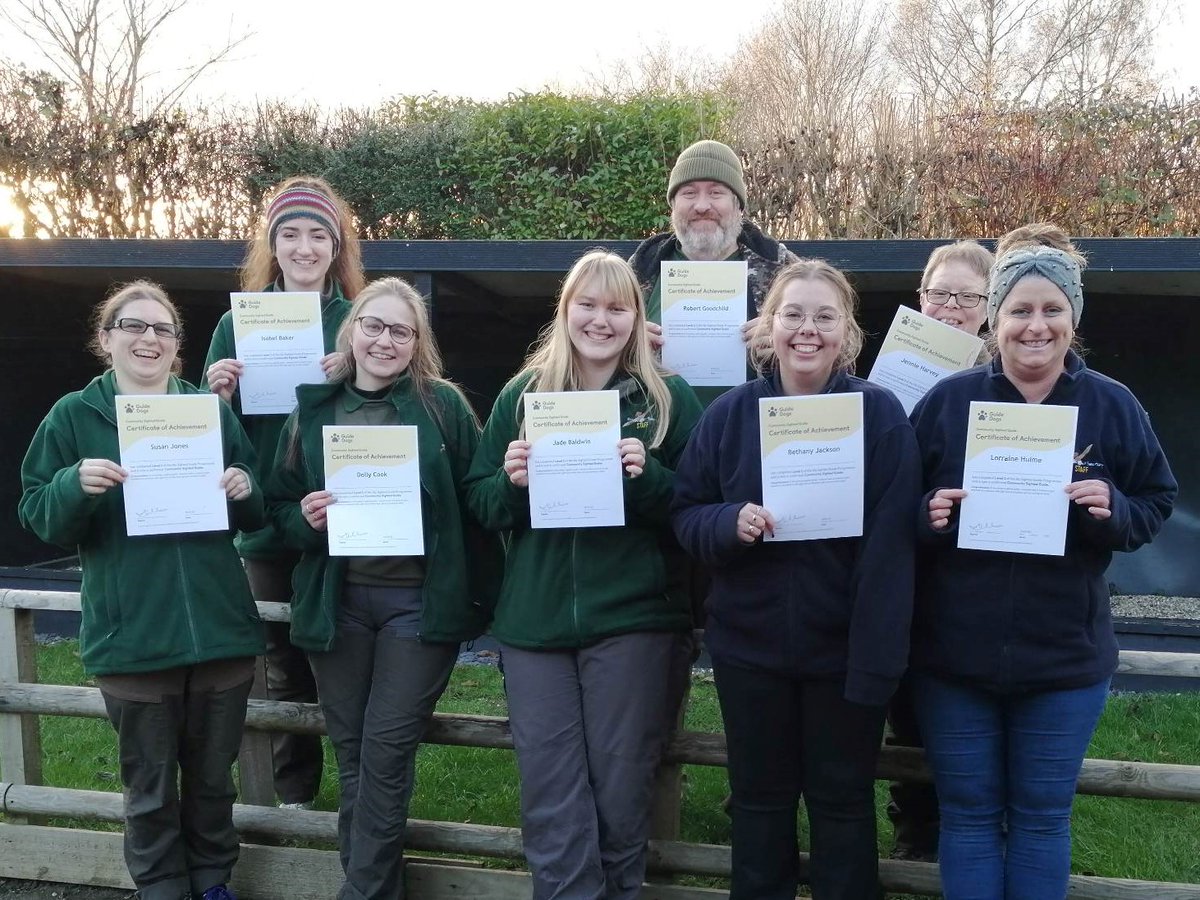 suffolkowls's tweet image. Our staff and volunteers have received their certificates for completing the #SightedGuide Training, run by @guidedogs. They can&apos;t wait to support visitors with sight loss.

To book your admission, please visit:
owl-help.org.uk/bookingyourvis…

#AccessForAll