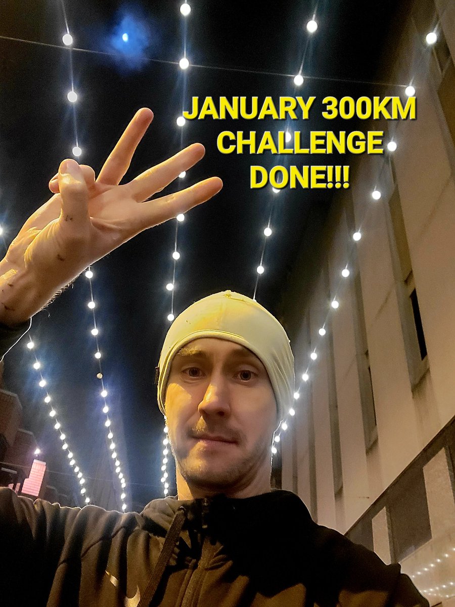 PaulCurtisArty's tweet image. Every year, I try to run 300km in January and drink zero booze. I did it.

312km (194 miles, 28,080 calories)
Zero alcohol but compensated with hundreds of biscuits 😬

#300km #health
#running #challenge #dryjanuary
#jogging #fitness #liverpool #veteran