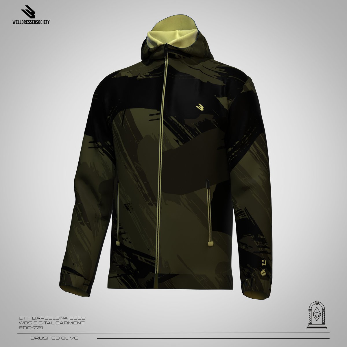 GM All, We hope you're feeling creative! We are formal wear specialists but this hoodie we made for ETH BARCA 2022 giveaway may just persuade us to release a streetwear physical 👀

#digitalfashion #fashion #digitalart