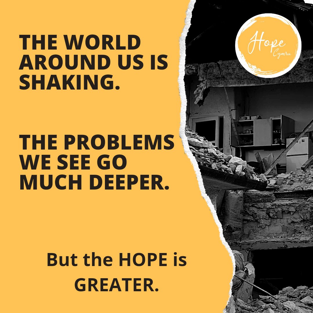 Is there forgiveness for yesterday, meaning for today &amp; hope for tomorrow? Let's journey together and be comforted that there most certainly is a greater hope. Read more: hope.cymru/2023/02/crisis…

#hopecymru #hopecymru2023  #hopewales #hopewalesblog #cymru #hope