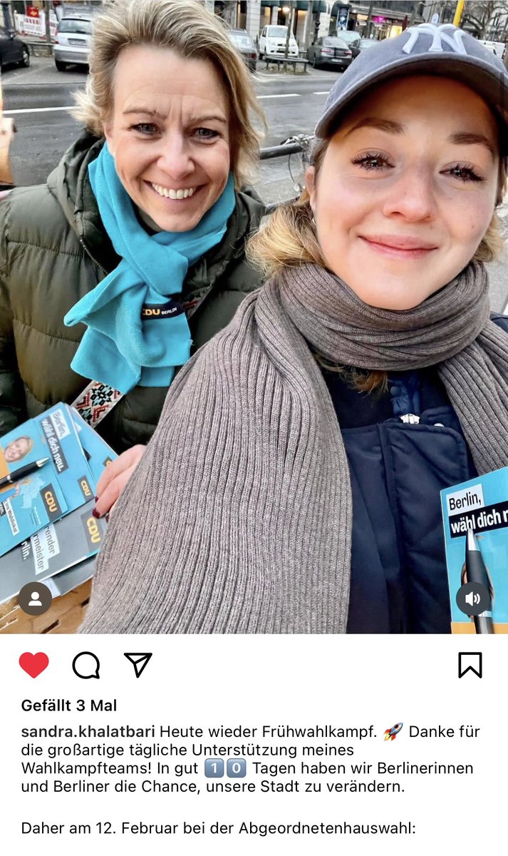 Ich wüsste nicht, wieso man als Grunewald-Halenseer Sandra nicht wären würde.