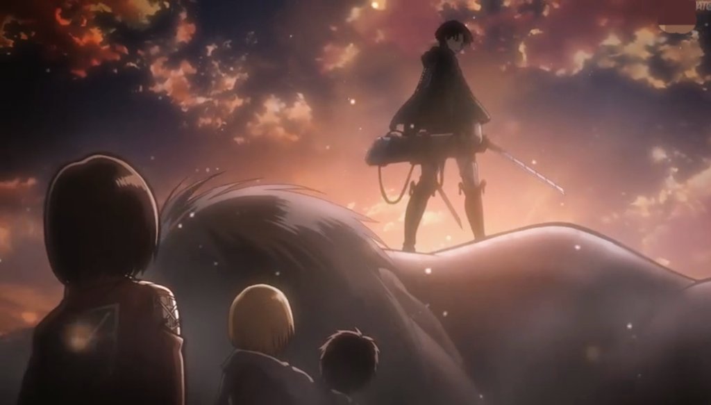 never forget that their first interaction was this hero-like rescue scene😫 #ereri