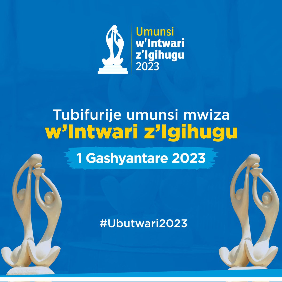 UmujyojyoPlc's tweet photo. Umujyojyo Investment Group Plc,urifuriza Abanyarwanda bose umunsi mwiza w'Intwari z'Igihugu. Ku bahinzi n’aborozi utubere umwanya mwiza wo gutekereza ku ruhare rwacu rwo kwihaza nk’abanyarwanda k’umusaruro uva mu buhinzi n’ubworozi.@my250tweets @RwandaAgri 
#Ubutwari2023. https://t.co/wyboT2llAB