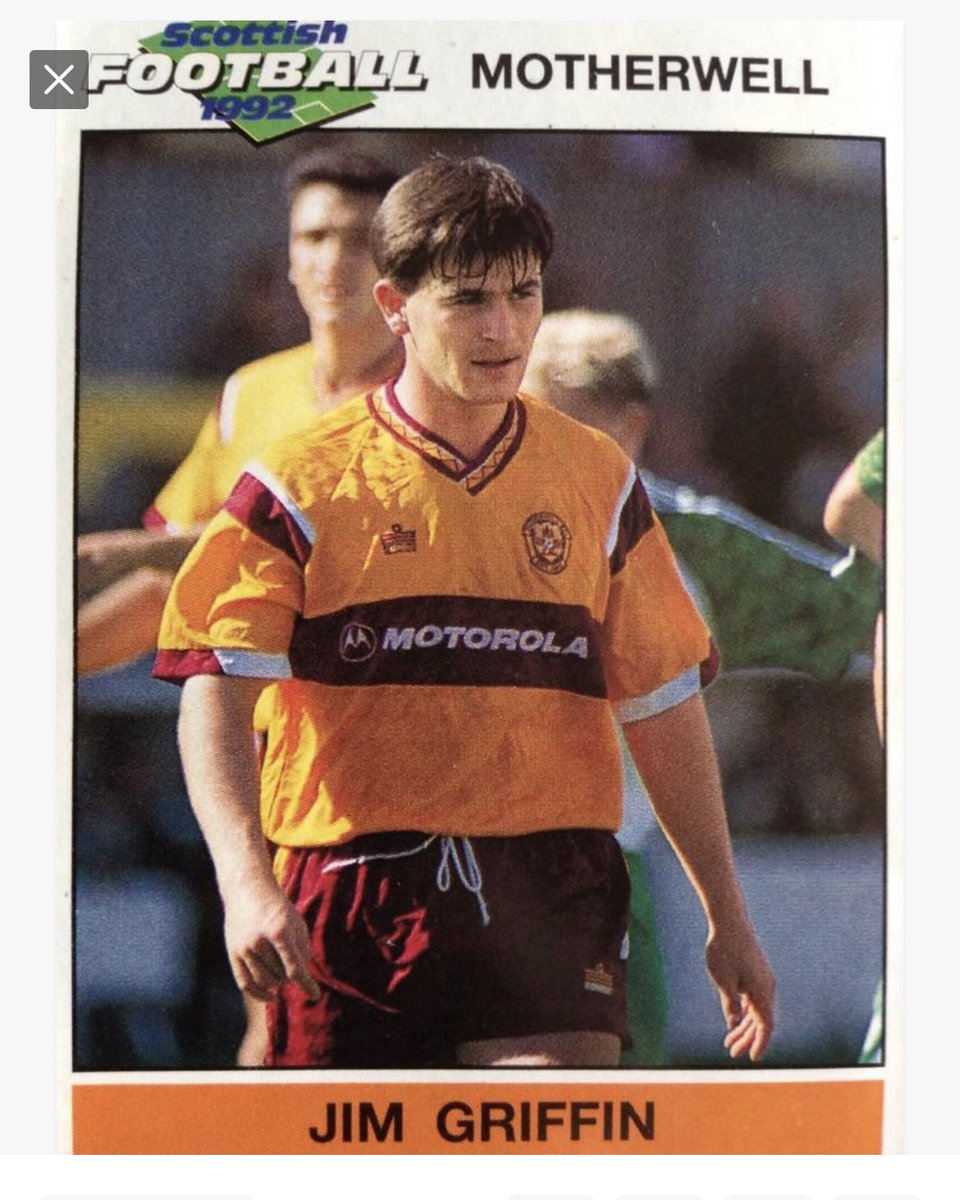 SteelmenHistory's tweet photo. 37 years ago today on 1 February 1986 Jim Griffin made his Motherwell debut against Hibs at Easter Road. 
Sadly he retired from football in April 1994, at only 27 years of age, due to a knee injury that was sustained in training in February 1994. #MFCLEGEND https://t.co/ZN4E8IXcYr