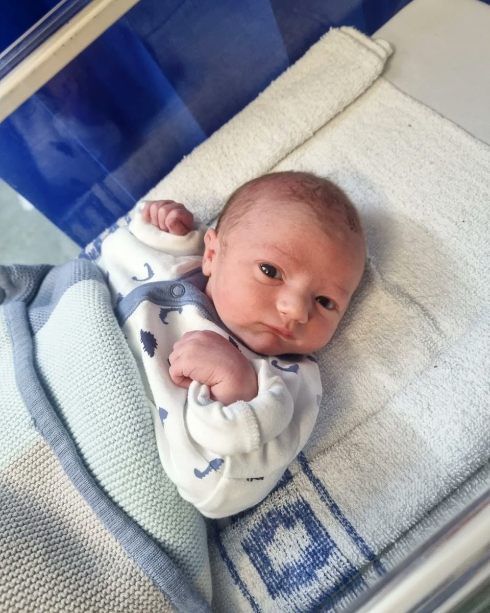 Welcomed by beautiful baby boy Theo Lee-Falcon to the world on Sunday 29th January at 6.12am - an absolutely besotted with him already ❤️