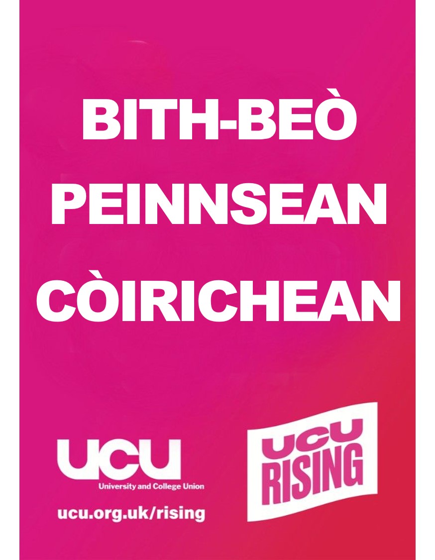 Stailc an-diugh #ucuRising