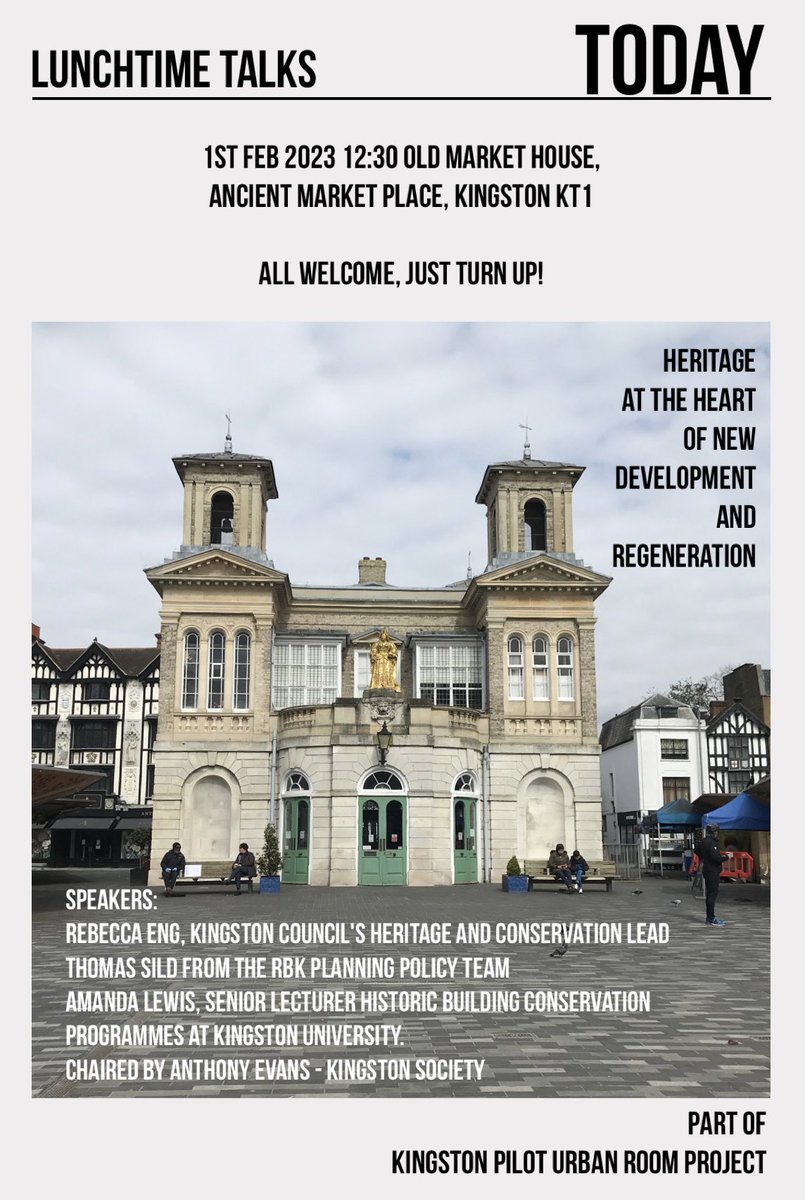 KingstonSociety's tweet image. kts.org.uk/pilot-urban-ro…  @KingstonNubNews @SurreyComet @RiverNewspaper @RBKMayor #heritageandregeneration #LocalPlan