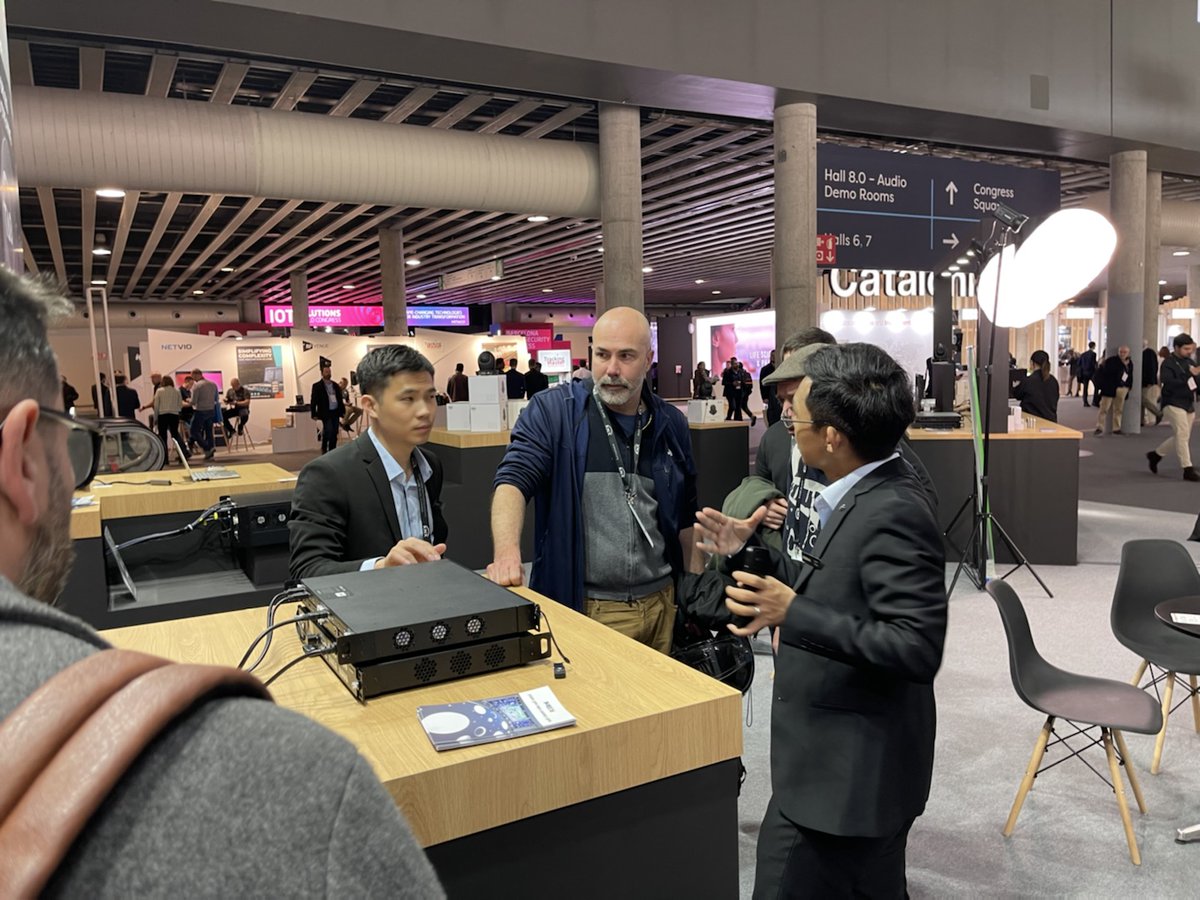 RGBlink's tweet photo. Yesterday was a great success.π₯³ We are looking forward to showing you around on our booth #5A600!π Bring all your questions and meet our fantastic team! π€
#RGBlink #ISE2023 #NDI #monitor #enoder #recorder #switcher #LiveProduction #RemoteProduction https://t.co/FH90XT3xYI