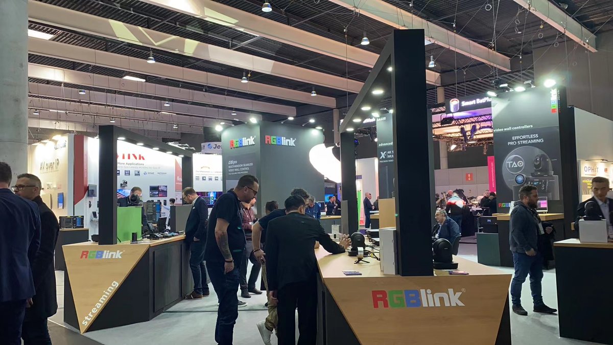 RGBlink's tweet photo. Yesterday was a great success.π₯³ We are looking forward to showing you around on our booth #5A600!π Bring all your questions and meet our fantastic team! π€
#RGBlink #ISE2023 #NDI #monitor #enoder #recorder #switcher #LiveProduction #RemoteProduction https://t.co/FH90XT3xYI